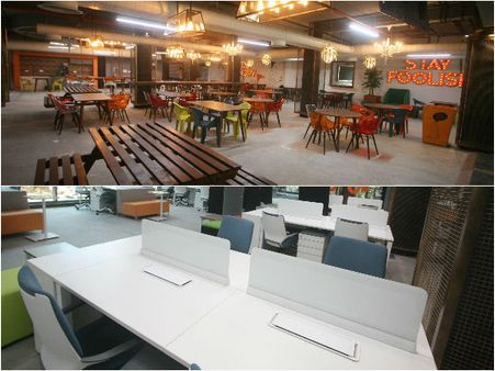 సిలికాన్ వ్యాలీని మించేలా: టి హబ్‌ను సందర్శించిన కెటిఆర్(పిక్చర్స్)