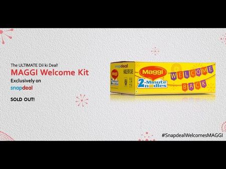 హాట్ కేక్‌లా మ్యాగీ: 5ని 60వేల కిట్ల అమ్మకం