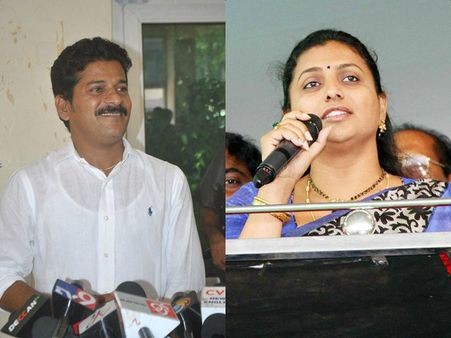 కెసిఆర్‌తో టిడిపి కుమ్మక్కు: రోజా, రాజయ్య పాయింట్ లాగిన రేవంత్ రెడ్డి