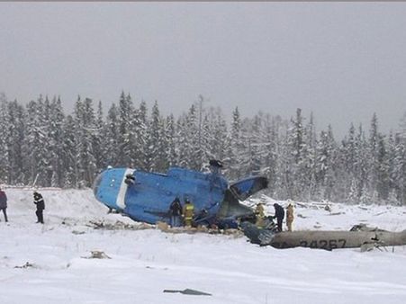 రష్యాలో కూలిన హెలికాప్టర్: 15 మంది మృతి
