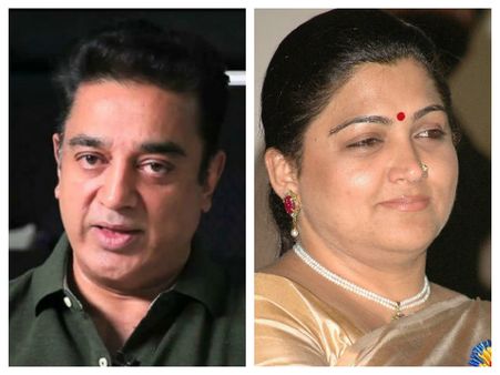 కమల్‌హాసన్‌ను ఏకేసిన పన్నీరుసెల్వం, సొంత ఖర్చుతో ఖుష్బూ