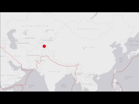 తజకిస్థాన్‌లో భూకంపం: ఉత్తరాదిలో కంపించిన భూమి