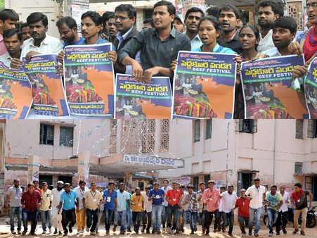 హైకోర్టు బ్రేక్, ఓయూలో బీఫ్ ఫెస్టివెల్ టెన్షన్: భారీ బందోబస్తు, రిజిస్ట్రార్ హెచ్చరిక