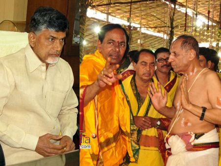 కేసీఆర్ యాగానికి రేపు చంద్రబాబు: అంబానీతో అరగంట భేటీ
