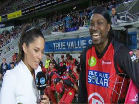 యాంకర్‌తో అసభ్య ప్రవర్తన: వివాదంలో క్రిస్‌గేల్