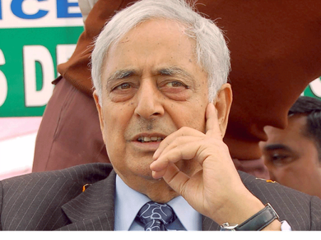 J&K సీఎం కన్నుమూత: వారం రోజులు సంతాప దినాలు