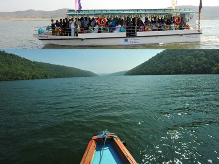 అద్భుతం సోమశిల పర్యాటకం: పడవ యాత్రను ప్రారంభించిన మంత్రులు(పిక్చర్స్)