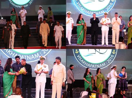 ఐఎఫ్ఆర్: అతిథులతో చంద్రబాబు ఆత్మీయ పలకరింపు (ఫోటోలు)