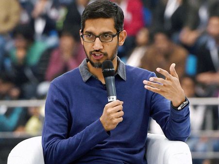 గూగుల్ సీఈఓగా సుందర్ పిచాయ్ రికార్డు