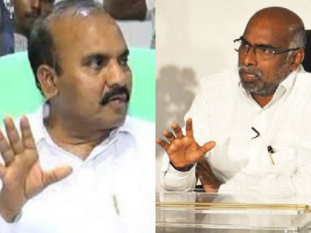 వర్గీకరణపై చిచ్చు పెట్టిన మంత్రి పుల్లారావు: డొక్కా చురకలు, సెల్ టవరెక్కిన నేత