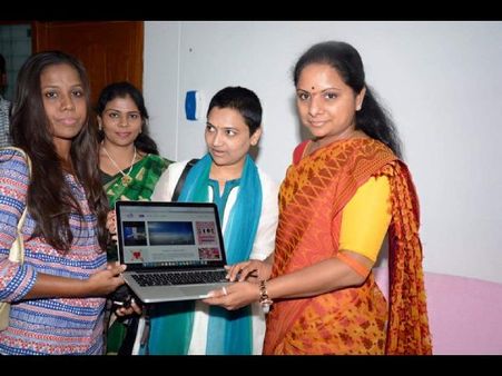 'లైఫ్ ఎగైన్'ను ప్రారంభించిన ఎంపీ కవిత, కమల్ భార్య గౌతమికి ప్రశంస (పిక్చర్స్)