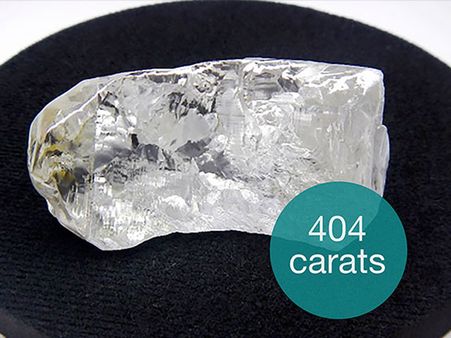 404 క్యారెట్లు: అంగోలాలో అతిపెద్ద వజ్రం గుర్తింపు