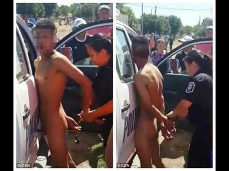 రేప్: నడివీధిలో నగ్నంగా ఊరేగించారు (వీడియో)