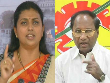 రోజాపై సస్పెన్షన్ కొనసాగింపు, నానికి కమిటీ షాక్: సాక్షి పత్రికకి స్పీకర్ కితాబు