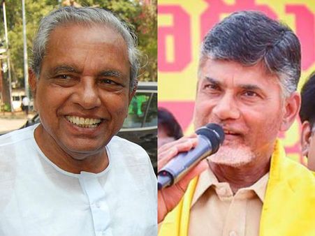 రాజధానిలో భూముల కొనుగోలు: చంద్రబాబుకు మద్దతుగా మాజీ మంత్రి