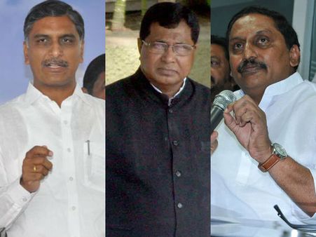 అప్పటి మంత్రులేం చేశారు?, కిరణ్ రెడ్డి ఒప్పందం ఇదే: హరీశ్