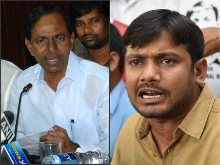 ఒత్తిడి వచ్చింది కానీ, కన్నయ్యను అరెస్ట్ చేయొద్దని చెప్పా: కెసిఆర్