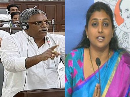 రోజాకూ టిడిపి గాలం: మరోసారి నెహ్రూ కోసం, చినరాజప్ప కామెంట్