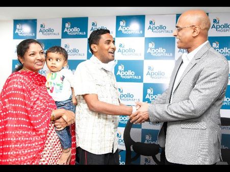 టెక్కీకి అరుదైన గుండెమార్పిడి ఆపరేషన్ చేసిన అపోలో వైద్యులు