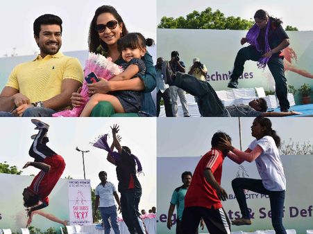 మగవారి ఆలోచనలో మార్పు రావాలి: రాంచరణ్, కూతురుతో మంచు లక్ష్మి(పిక్చర్స్)