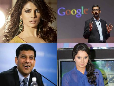టైమ్ ప్రభావశీలురు: ప్రియాంక, సానియా, పిచాయి
