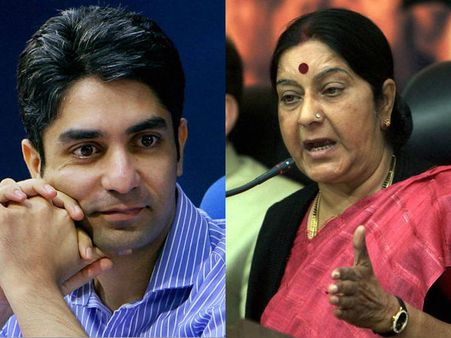 సుష్మా సాయం, ఇబ్బంది నుంచి బయటపడ్డ బింద్రా