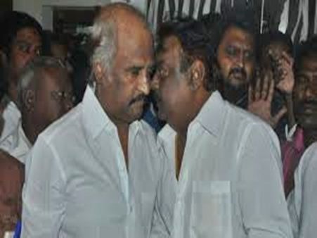 రజనీకాంత్ ఫ్యాన్స్ ఆగ్రహం, విజయకాంత్‌కు చిక్కులు