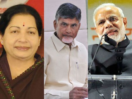 జయలలిత గెలుపు, ఏపీకీ షాక్: చంద్రబాబుకు 'హోదా' చిక్కులు
