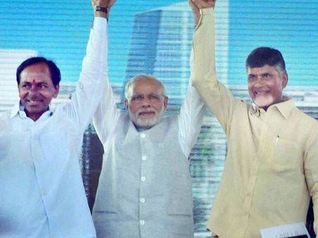 కెసిఆర్ ఢిల్లీ టూర్: దూరం.. బాబుకు మోడీ మరో షాకిచ్చేనా?