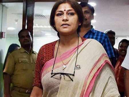 రెచ్చిన తృణమూల్, బీజేపీ నేత, నటి రూపపై దాడి