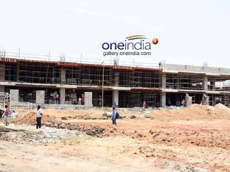 అమరావతిలో కలకలం, 3 అడుగులు కుంగిన నేల, దెబ్బతిన్న సచివాలయ ఫ్లోరింగ్