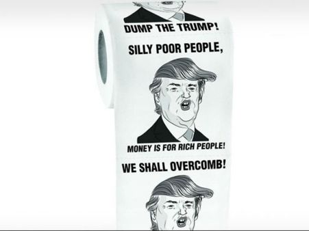 ట్రంప్ టాయిలెట్ రోల్స్‌: మేడిన్ చైనా, యుఎస్‌లో గిరాకీ