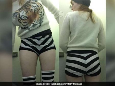 పొట్టి దుస్తులతో వచ్చిందని విమానం ఎక్కనివ్వలేదు