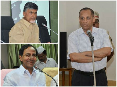 బాబును పిలిచా, ప్రోటోకాల్ తప్పను: గవర్నర్, నీటి గొడవపై దాటవేత