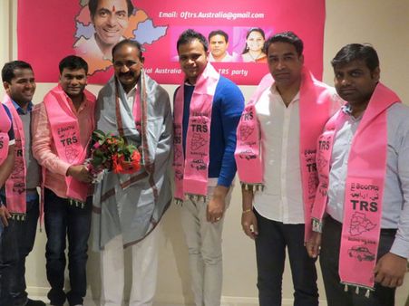 నోములతో ఆస్ట్రేలియా విభాగం నేతలు