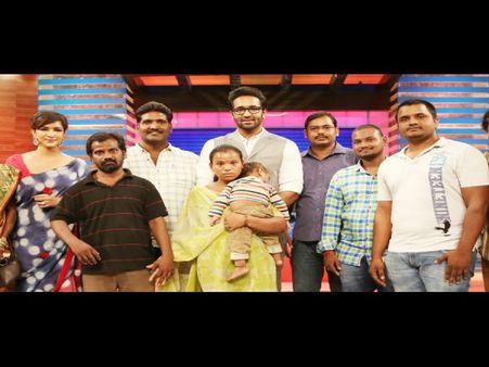 పానీపూరీ అమ్మి.. జర్నలిస్ట్‌కు హీరో విష్ణు రూ.22 లక్షల సాయం