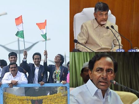 సింధు కోసం ఏపీ ఇలా, తెలంగాణ అలా: అదే తేడా!