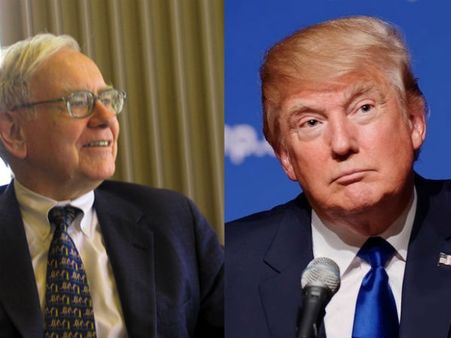 దగ్గరుండి ఓడిస్తా: డొనాల్డ్ ట్రంప్‌కు వారెన్ బఫెట్ షాక్