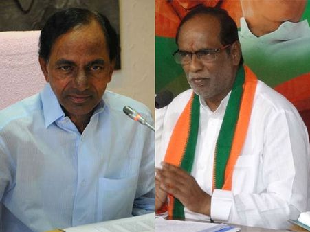 కేసీఆర్ కు లక్ష్మణ్ సవాల్ : టీఆర్ఎస్ లో చేరినంత మాత్రానా వాళ్లంతా పునీతులా!