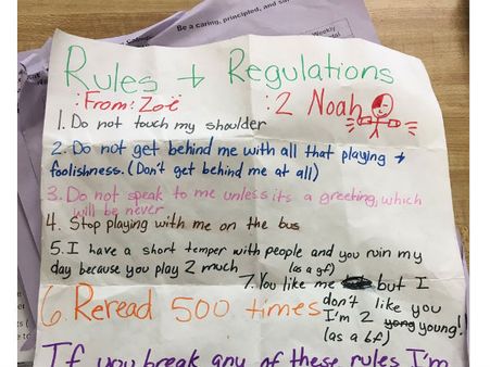 ట్రెండ్ సెట్ చేస్తోన్న ఐదో తరగతి అమ్మాయి లెటర్!