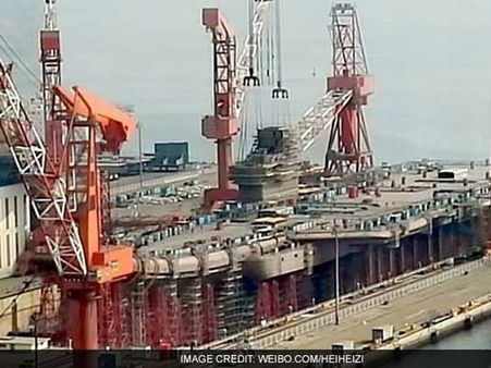 భారత్‌కు ఆందోళన కలిగిస్తున్న చైనా యుద్ధ వాహక నౌక చిత్రాలు!