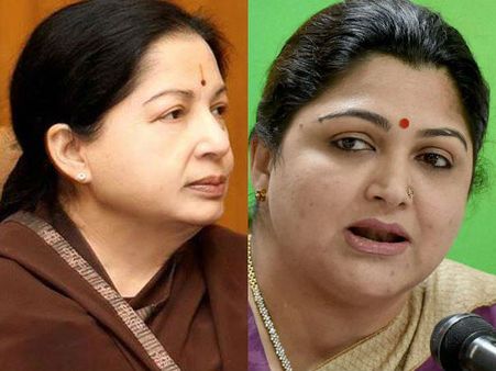 ప్రజలతోనే దీపావళి: జయను కలిసిన ఖుస్బూ