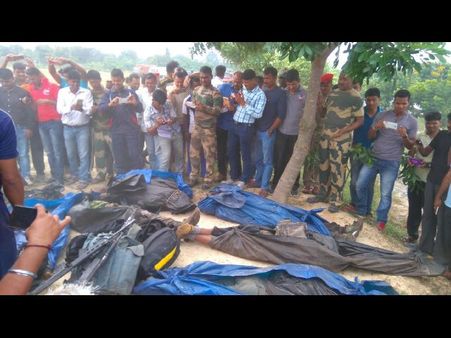 మహారాష్ట్ర,తెలంగాణ సరిహాద్దుల్లో భద్రతను పరిశీలించిన డిఐజి రవివర్మ