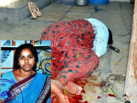 వివాహేతర సంబంధమే కారణమా?: తల్లిని పొడిచి చంపారు