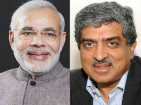 నోట్ల రద్దు: మోడీ ప్రభుత్వానికి నందన్ నీలేకని సహకారం