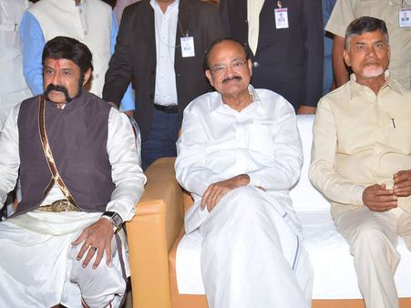 'అమరావతి'కి రామోజీ రీసెర్చ్, లండన్‌లో భయపడ్డారు: బాబుకు 'శాతకర్ణి' సవాల్!