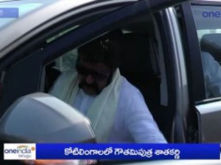 కరీంనగర్లో బాలకృష్ణకు ఘన స్వాగతం