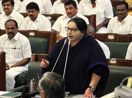 'తెలుగు'తో అనుబంధం: తమిళ అసెంబ్లీలో ఆశ్చర్యపరిచిన జయలలిత