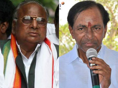 హన్మంతన్నా ఇంటికి పోదాం నడువ్!: వీహెచ్‌తో కేసీఆర్ ఆసక్తికరం