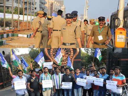 విశాఖలో ఏం జరుగుతోంది?: అడుగడుగునా అరెస్టులు.. ఆంక్షలు